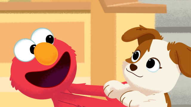 Furry Friends Forever: Elmo Gets a Puppy