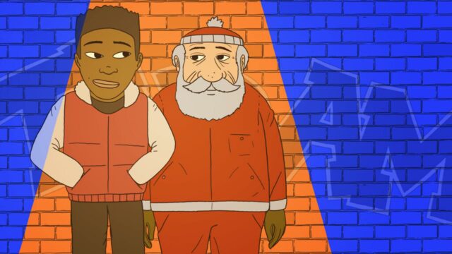 Marcel, Santa Claus (and the Little Pizza Delivery Boy)